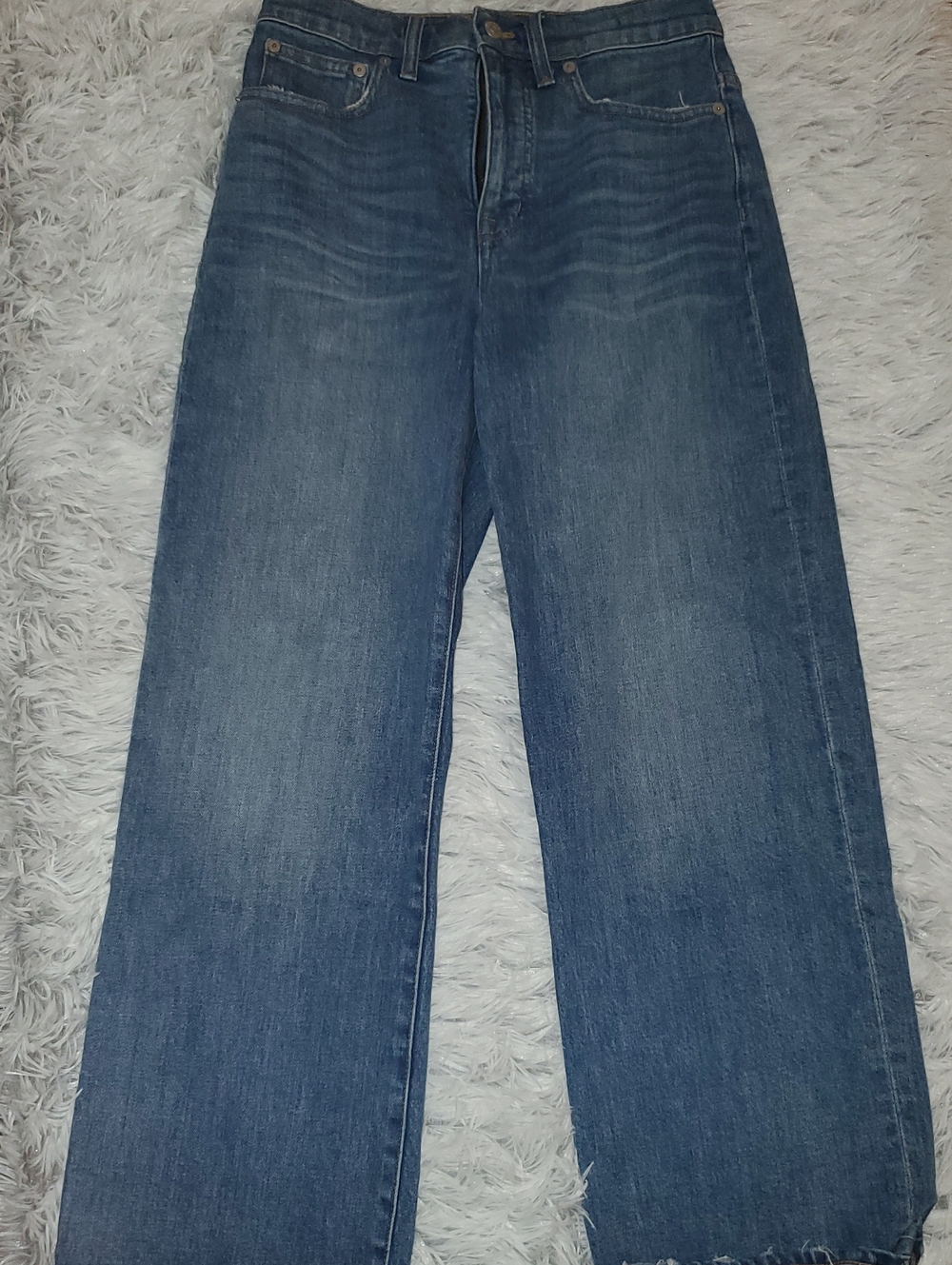 *Madewell Slim Wide-Leg Crop Jeans*